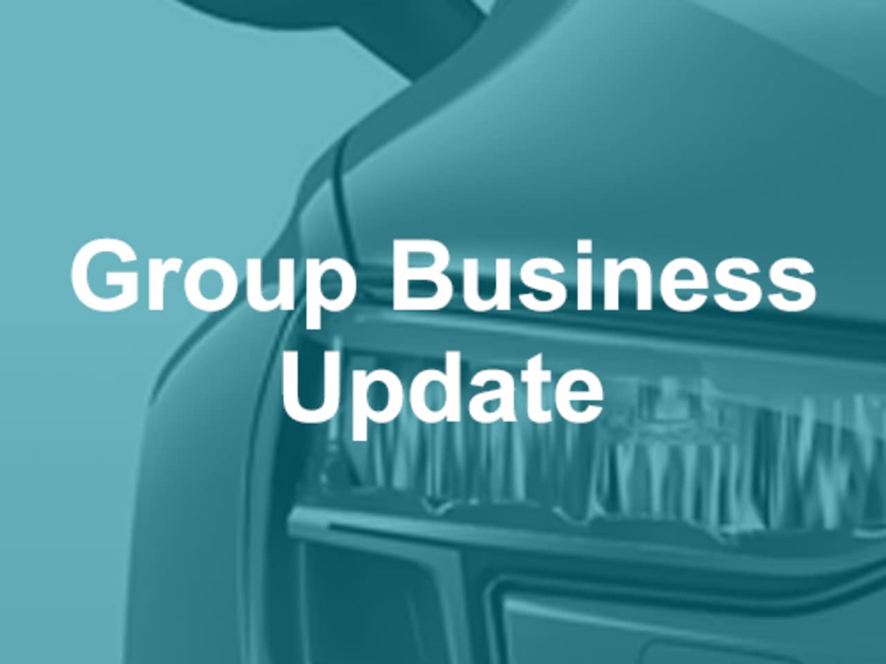 Group Business Update - December 2020
