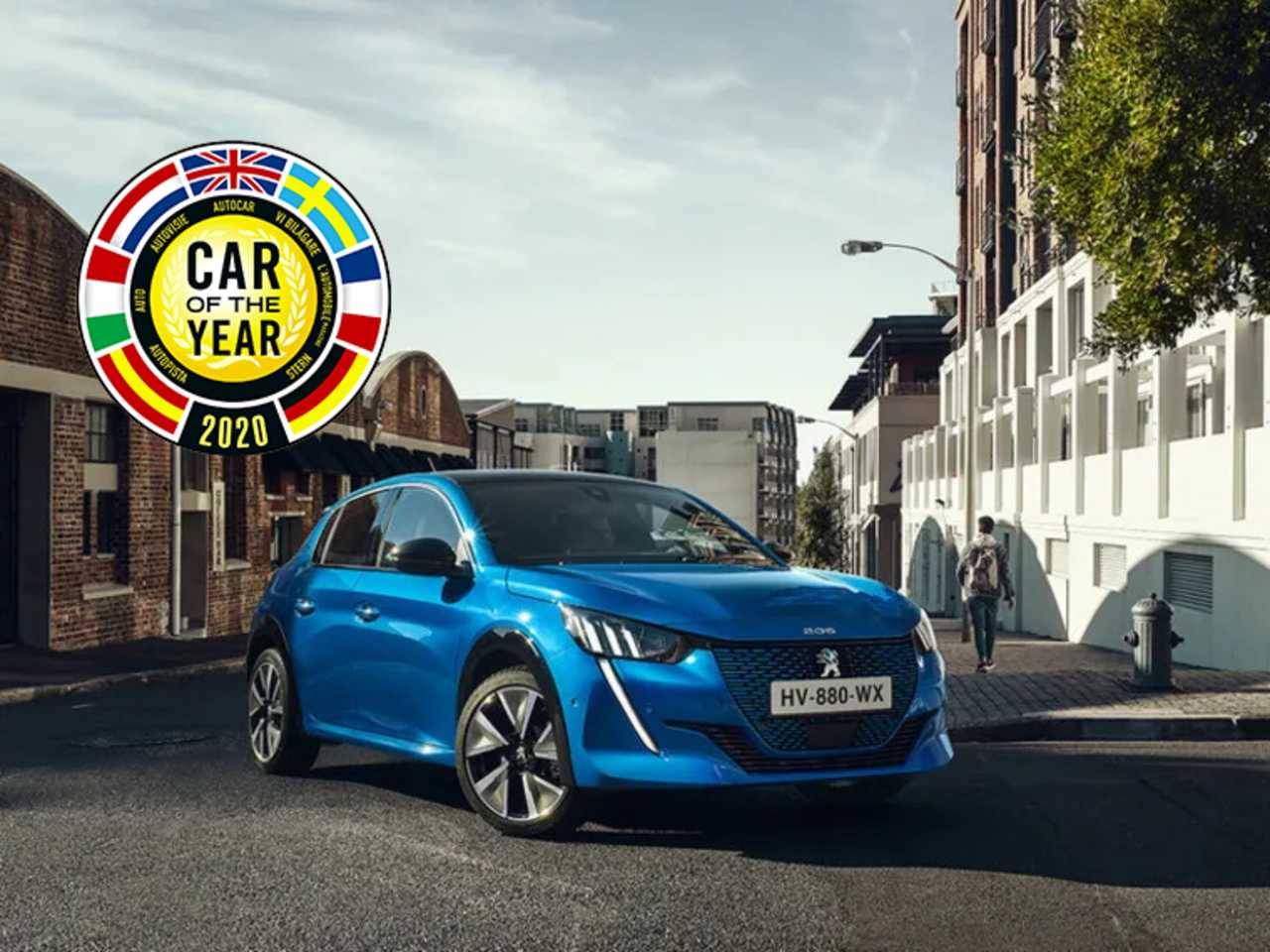 Peugeot 208 élue voiture de l'année 2020