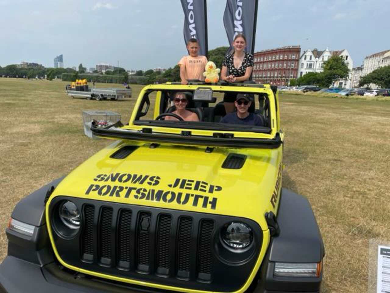 Double whammy weekend for Snows at Armed Forces Day and the Big Green Wheels Event!