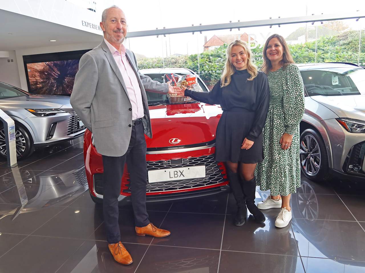 Lexus Hedge End’s new partnership with Hampshire Fare is sure to bear fruit!