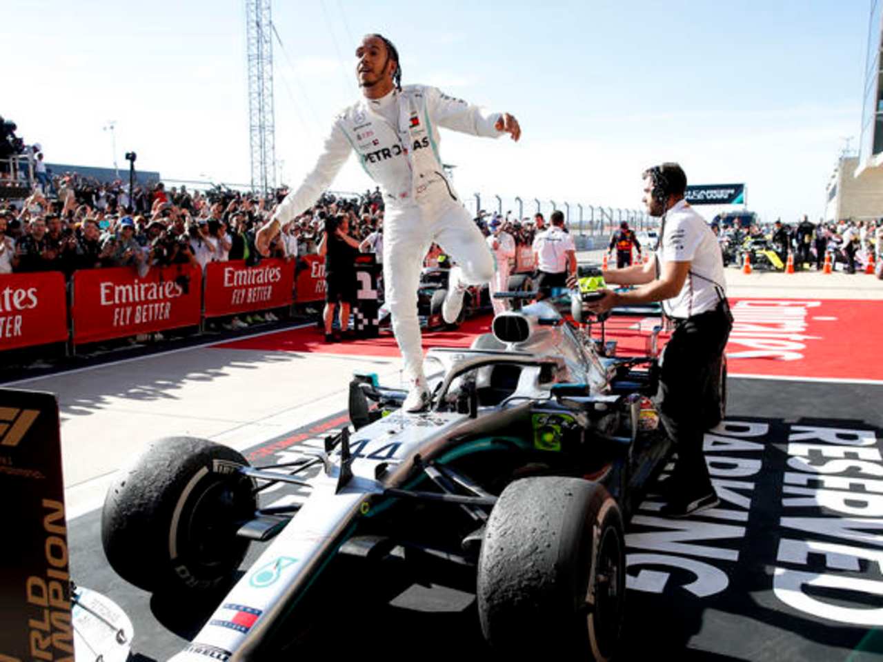 Lewis Hamilton et Mercedes au sommet de la F1