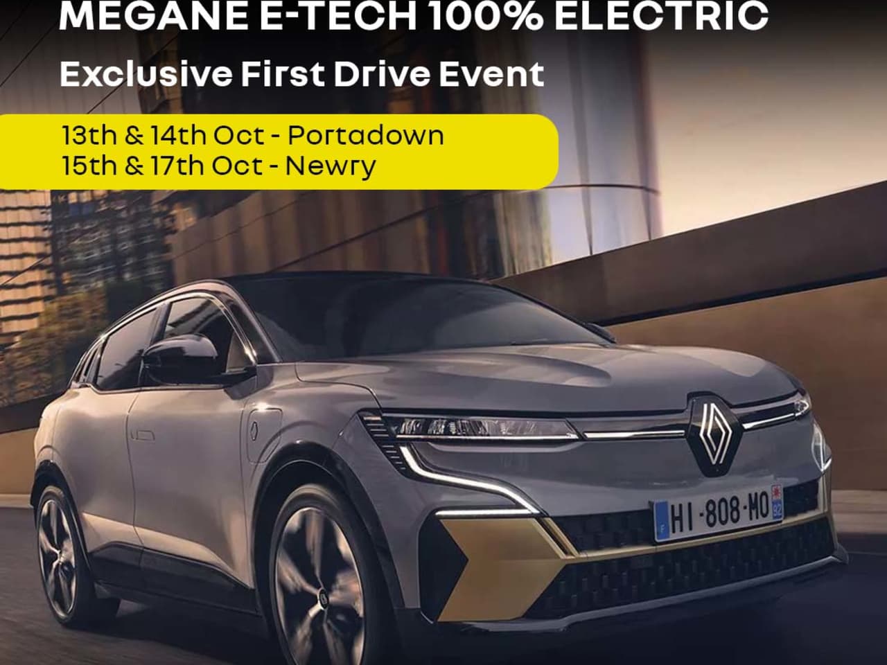 All New Renault Megane E-Tech 100% Electric | First Drive Event 13th-17th October