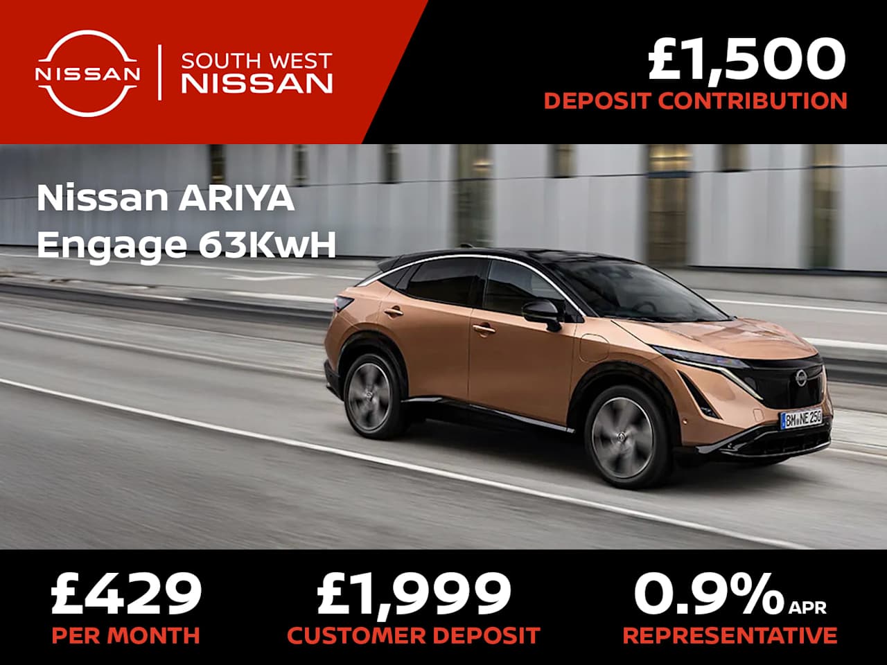 Nissan ARIYA Engage 63kWh