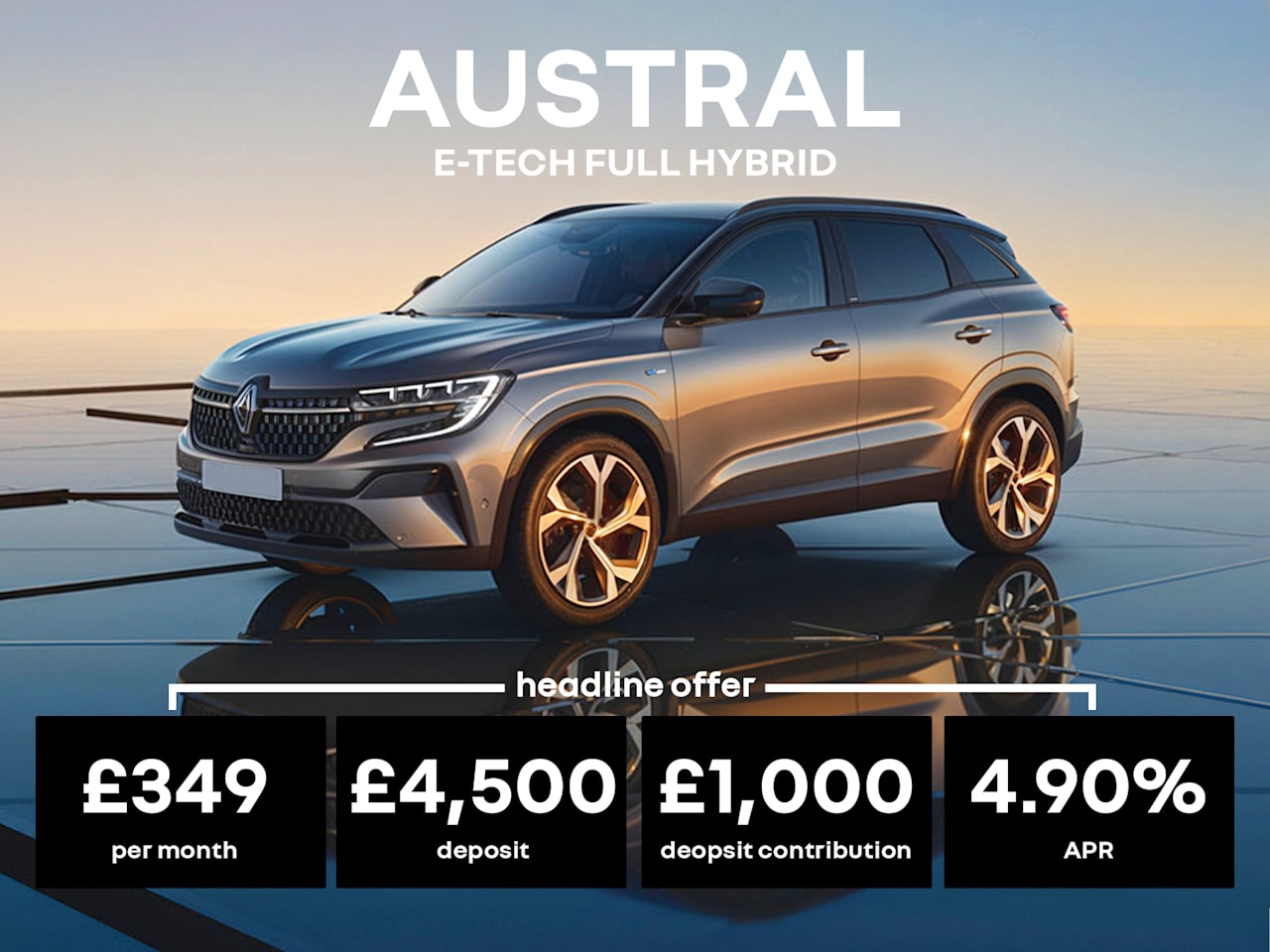 PCP: AUSTRAL E-TECH Techno - £349 Per Month