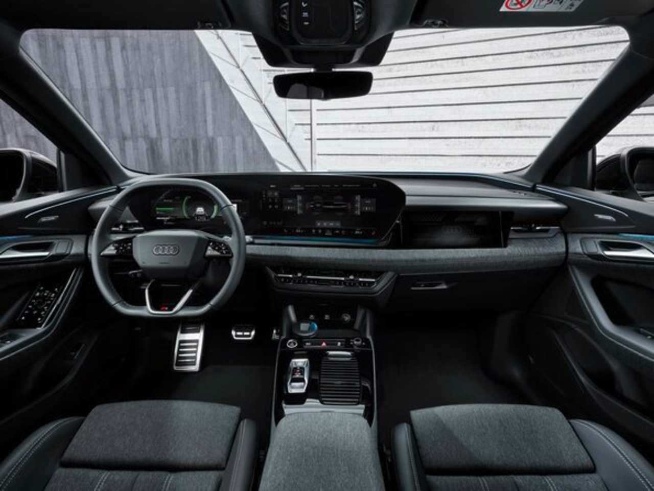 Audi Showcases the Audi Q6 e-tron Prototype’s Interior