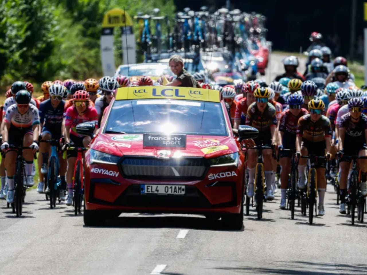 SKODA Auto: Official main partner of Tour de France Femmes avec Zwift for third consecutive year