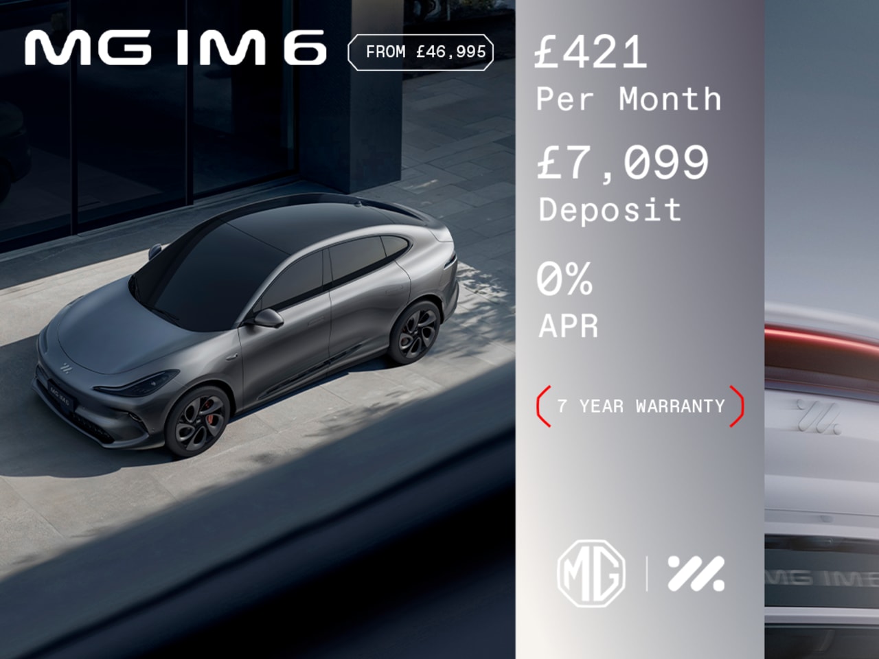 0% PCP: MG IM6 Long Range - £421 Per Month
