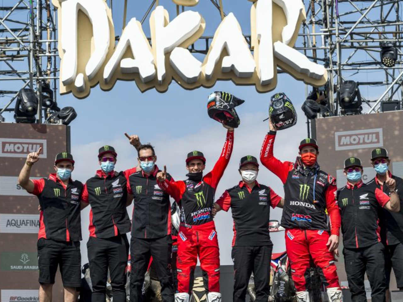 Dakar 2021 - Honda Team takes the win