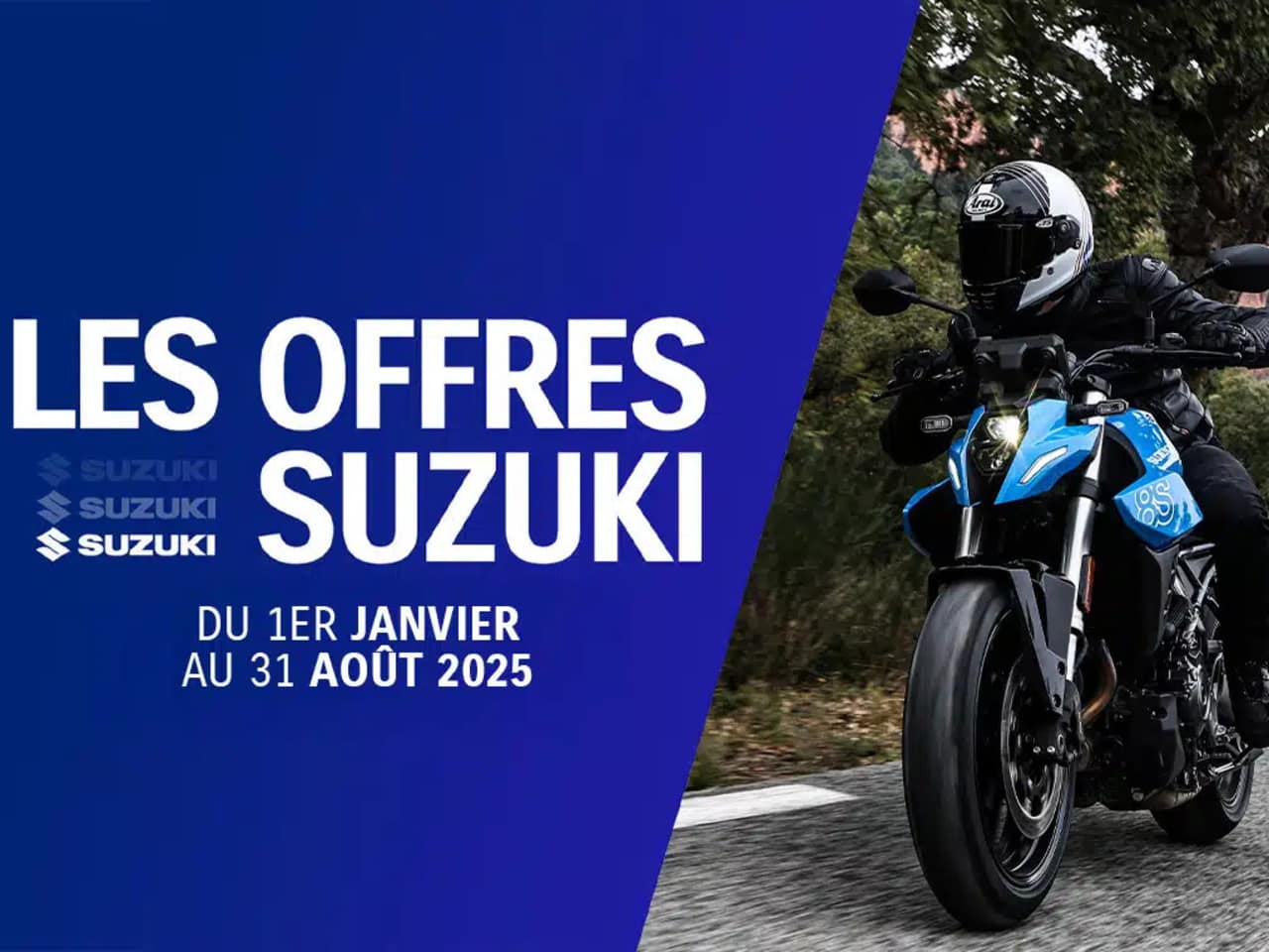 Découvrez les Offres Enjoy Riding Suzuki