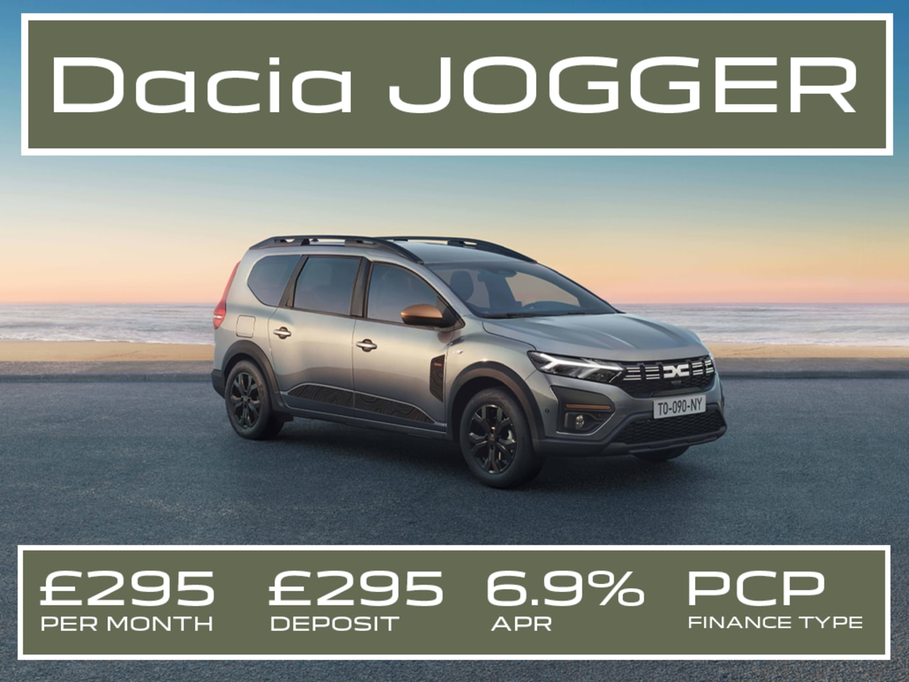 Low Deposit PCP: JOGGER Expression - £295 Per Month