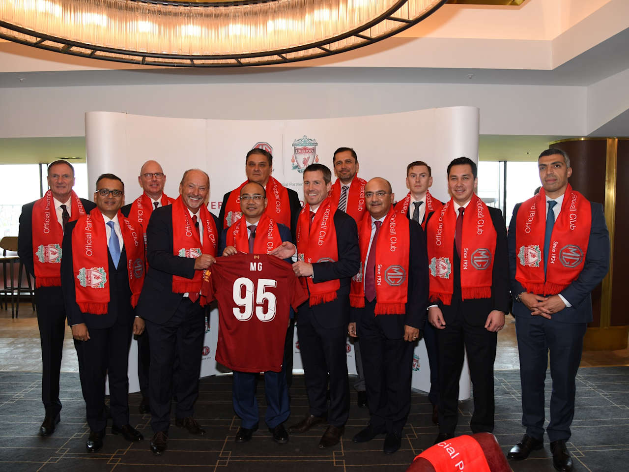 MG Motor Global Partner of Liverpool Football Club
