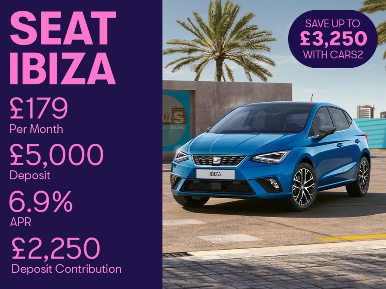 PCP: IBIZA SE - £179 Per Month