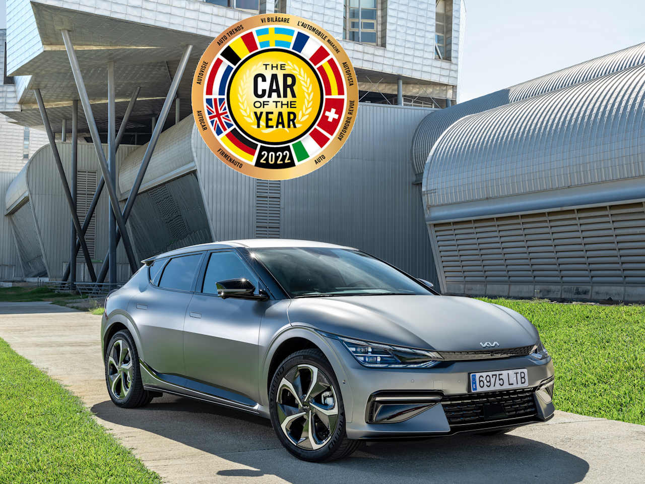 La Nouvelle Kia EV6 élue Voiture de l'Année 2022