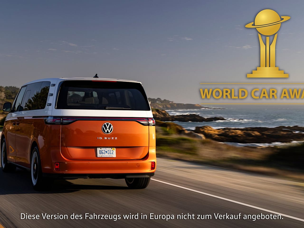 The Volkswagen ID. Buzz is "World Car Design of the Year"
