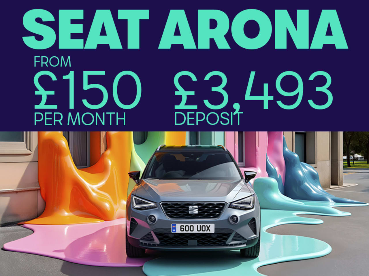 CLEARANCE EVENT: SEAT Arona from £150 Per Month