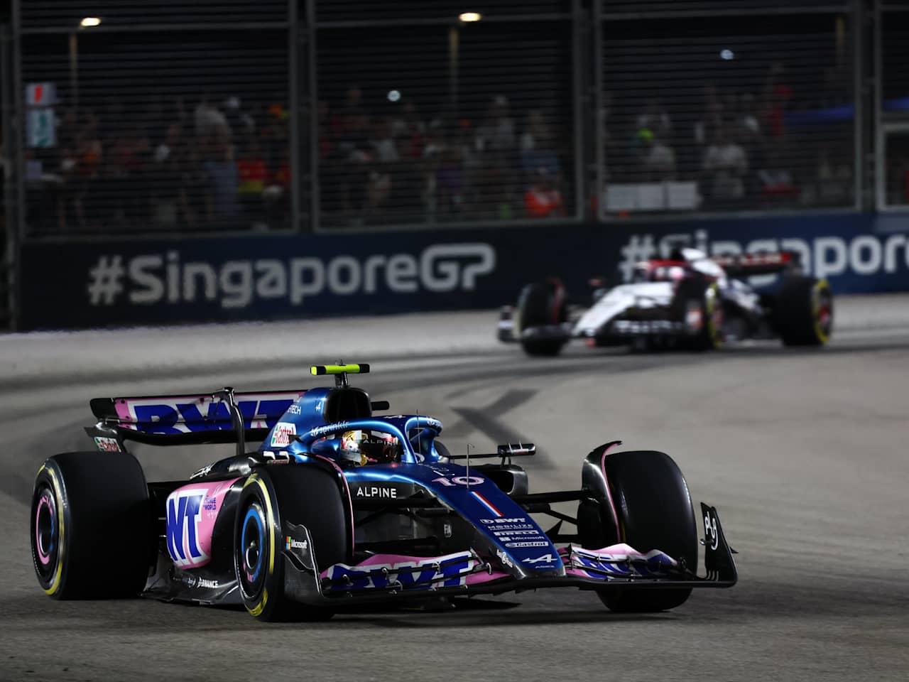 Eight Points for BWT Alpine F1 Team in Singapore