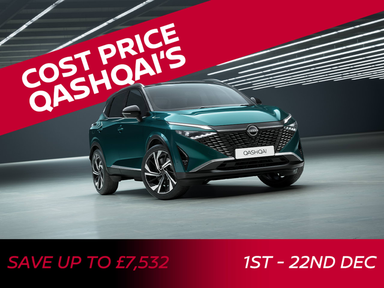 COST PRICE QASHQAI Acenta Premium - Save £5,700