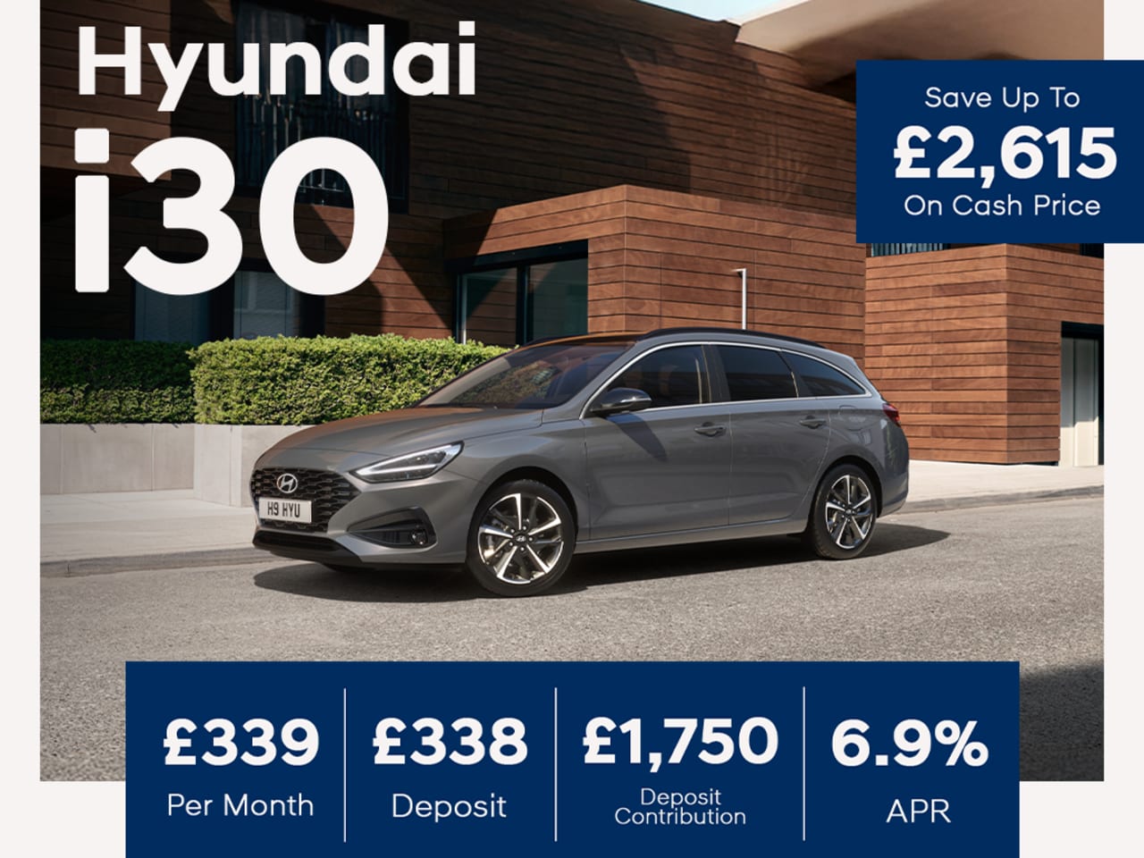 Low Deposit PCP: i30 Advance - £339 Per Month