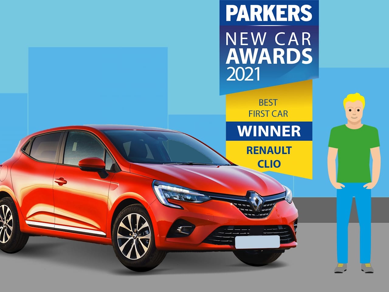 DOUBLE AWARD WIN FOR RENAULT ZOE & CLIO IN PARKER NEW CAR AWARDS 