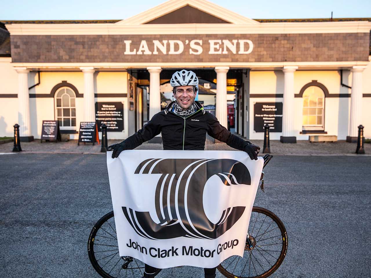 MARK BEAUMONT AROUND BRITAIN SPONSORSHIP
