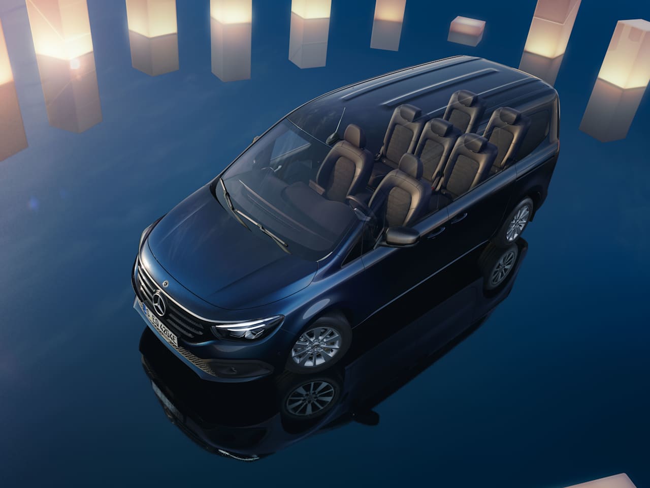 Mercedes EQT : Désormais disponible avec 7 places