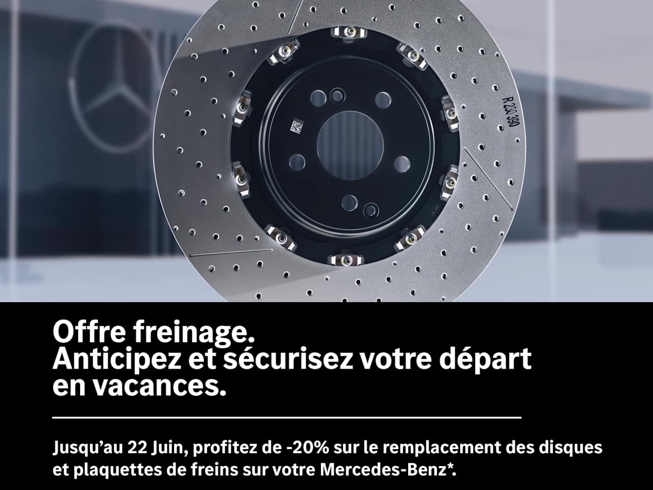 -20% sur le remplacement de disques et plaquettes de freins