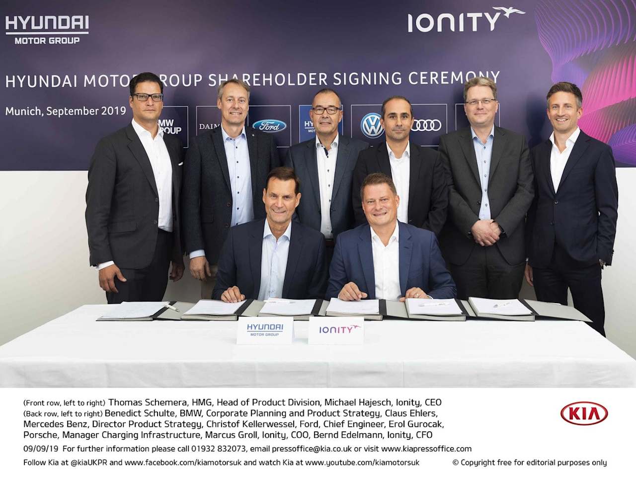 Kia Motors invests in ionity to democratise high-power EV charging network 