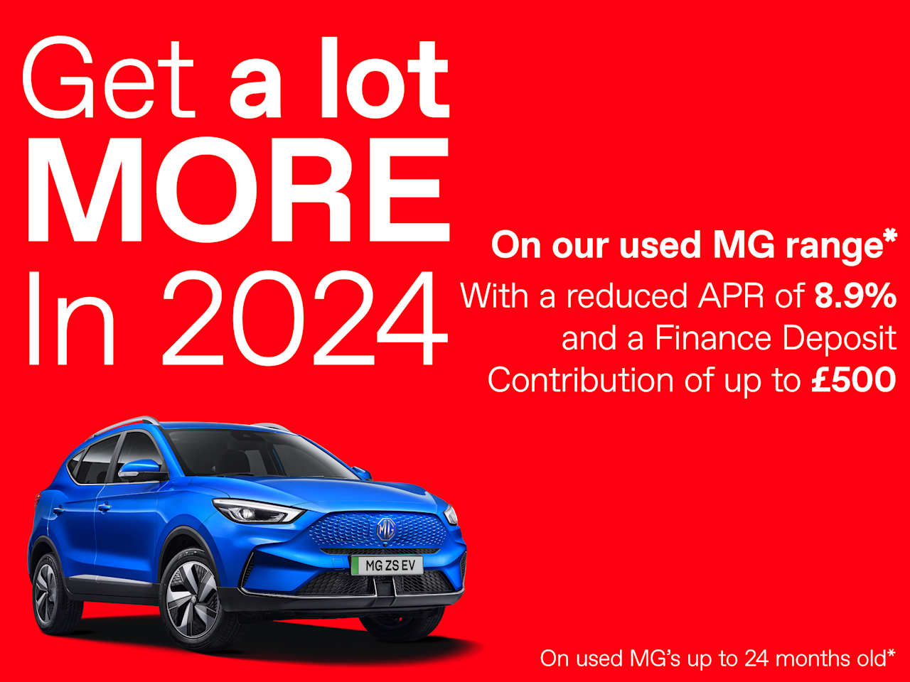 Used MG Offer - Reduced APR