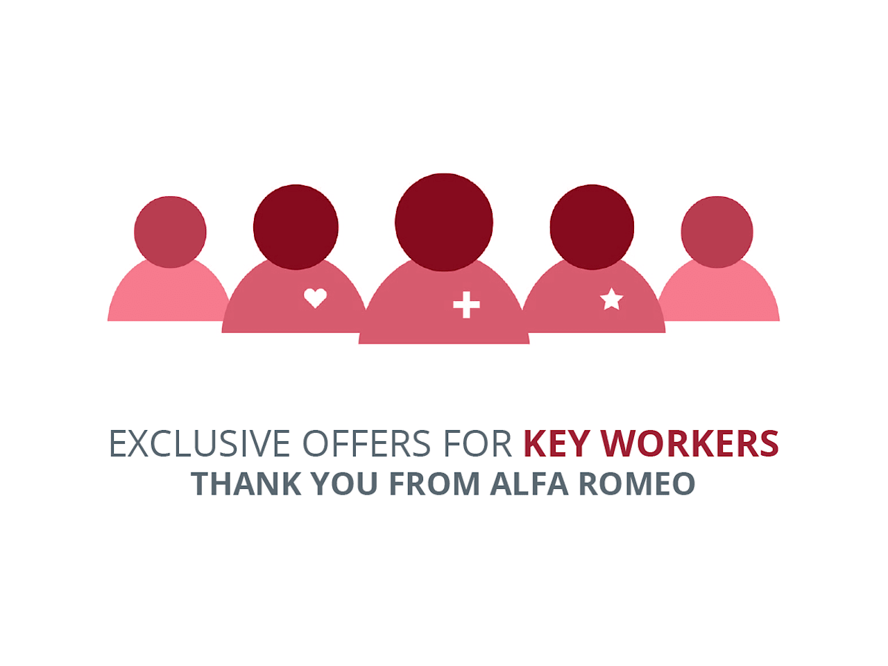 Exclusive Offers for Key Workers on a new Alfa-Romeo
