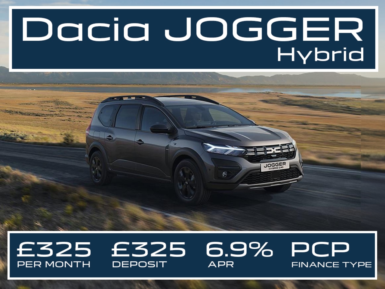 Low Deposit PCP: JOGGER Hybrid Expression - £325 Per Month