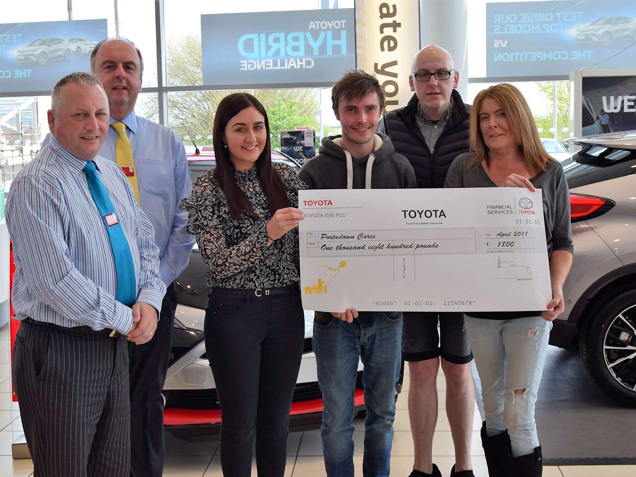 SHELBOURNE MOTORS TOYOTA WORKING WITH LOCAL CHARITY