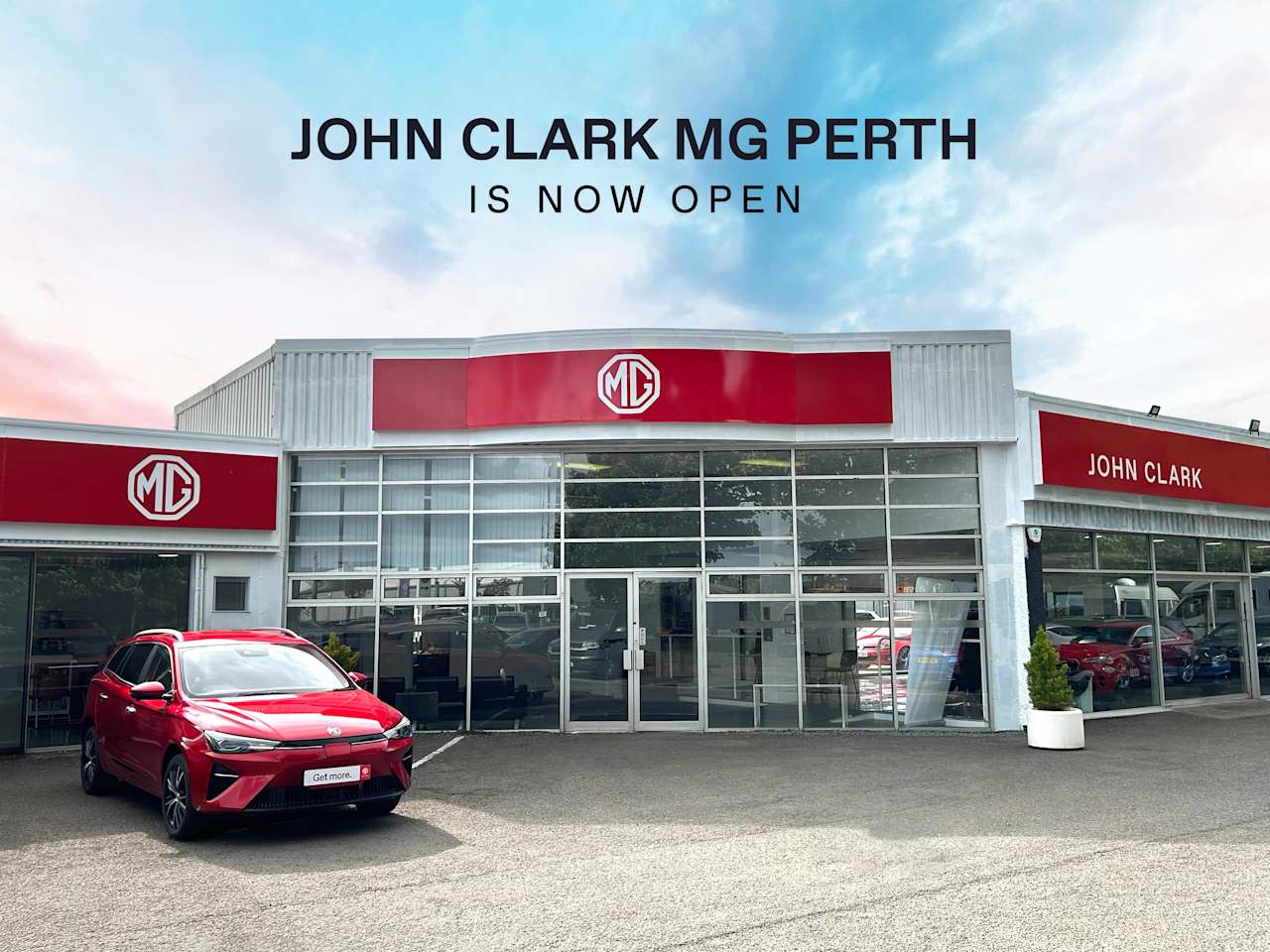 John Clark Motor Group Opens New MG Dealership in Perth