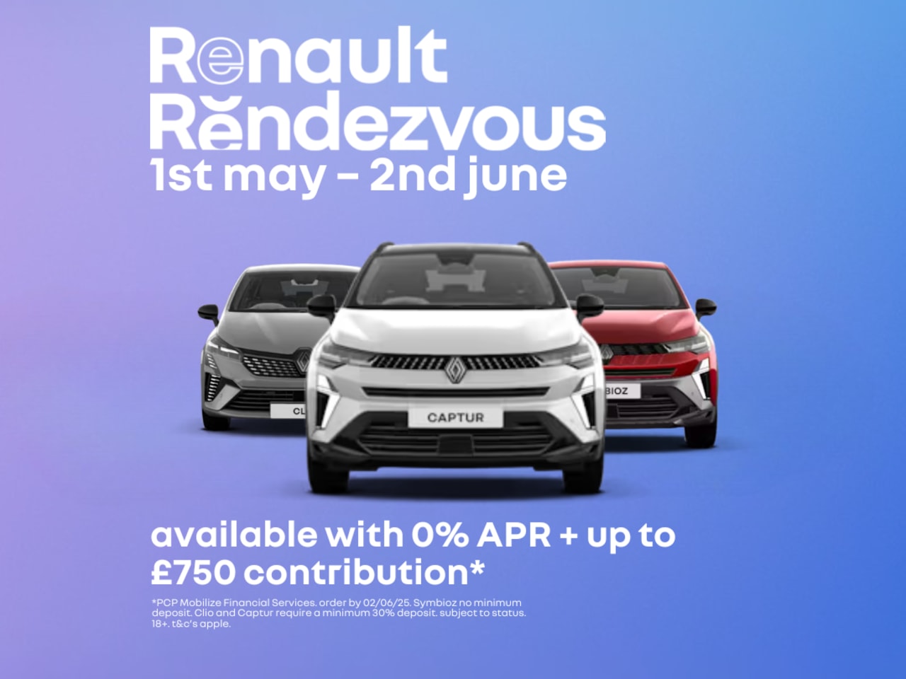 Renault Rendezvous Event | 1st May -2nd June
