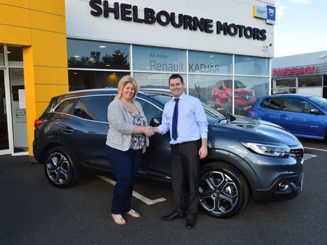 THE FIRST DELIVERY OF THE HIGHLY ANTICIPATED ALL NEW RENAULT KADJAR