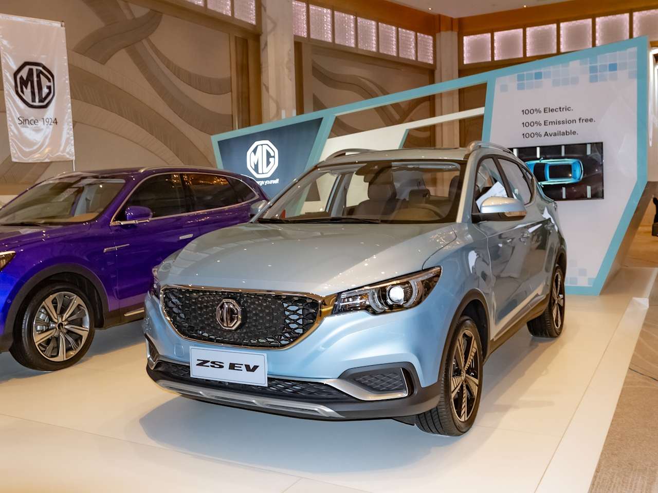 MG Motor launches its first electric vehicle