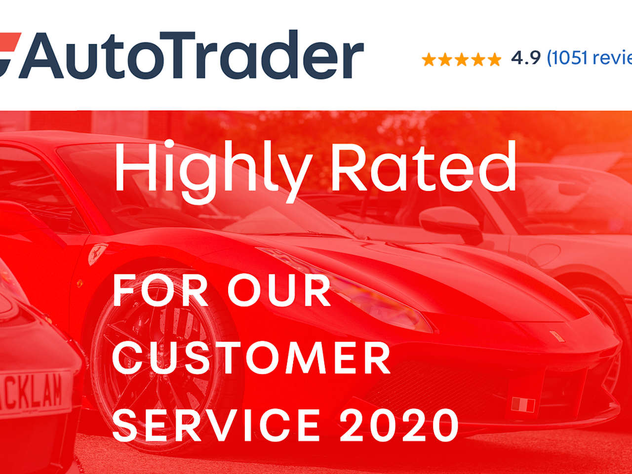 Auto Trader Highly Rated Award 2020