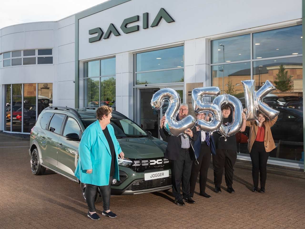 Dacia marks first decade in the UK by selling its quarter of a millionth car