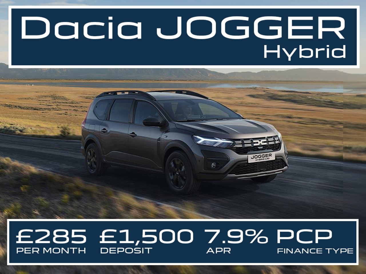 PCP: JOGGER Hybrid Expression 1.6 - £285 Per Month