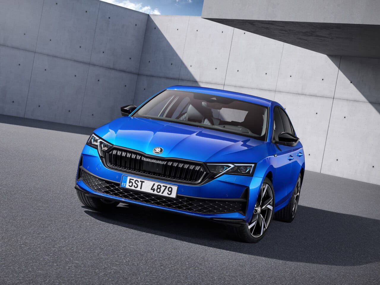 The updated Octavia now with all-wheel drive 