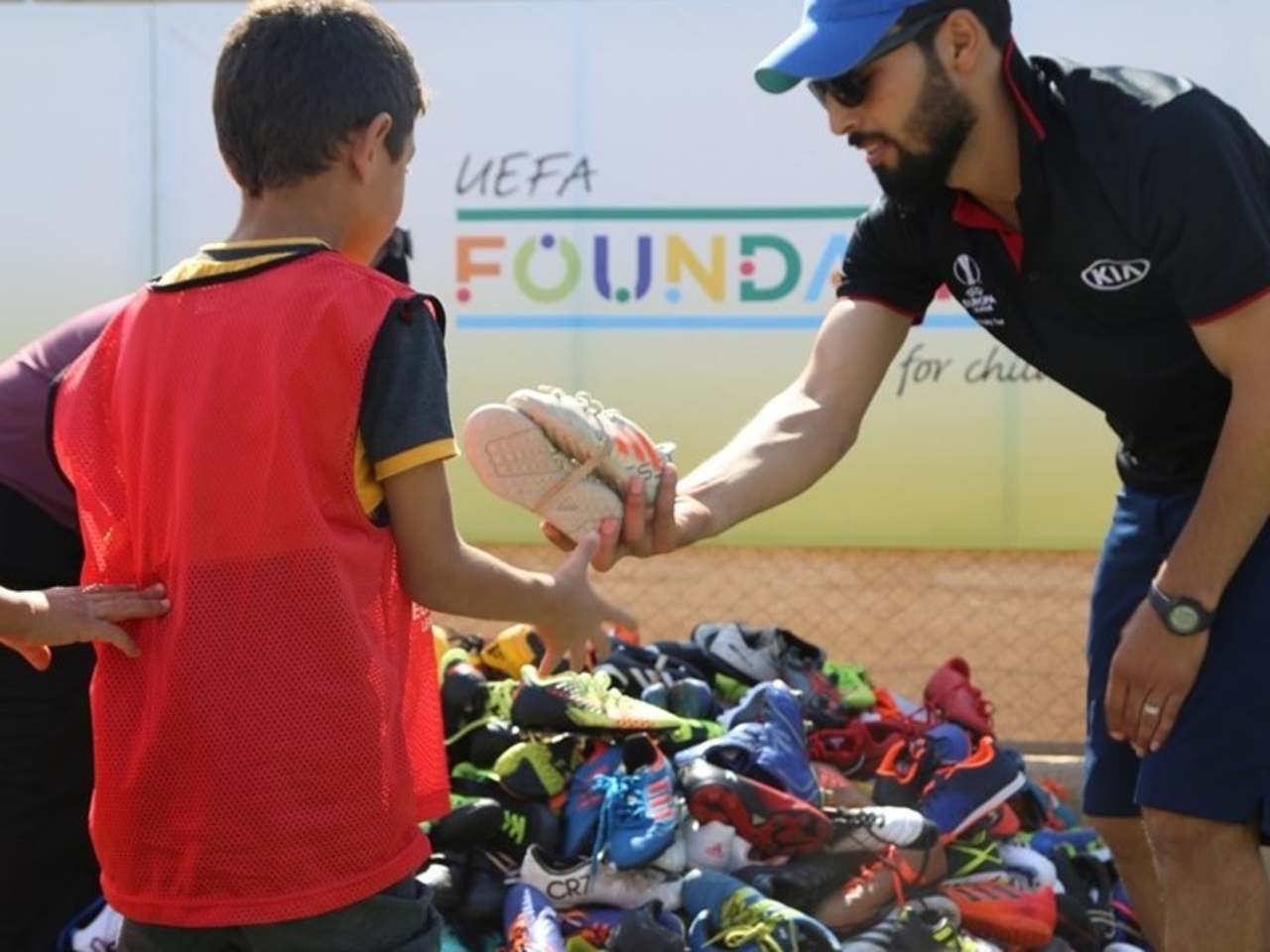 Glyn Hopkin Kia joins forces with UEFA to support Syrian child refugees