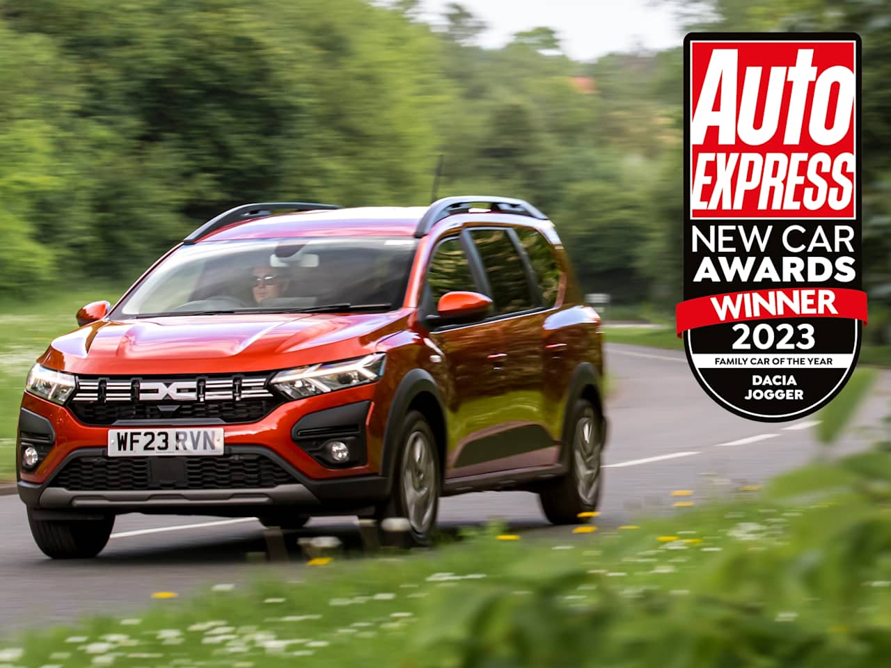 DACIA DOUBLE! SANDERO AND JOGGER WIN BIG AT THE AUTO EXPRESS NEW CAR AWARDS 2023