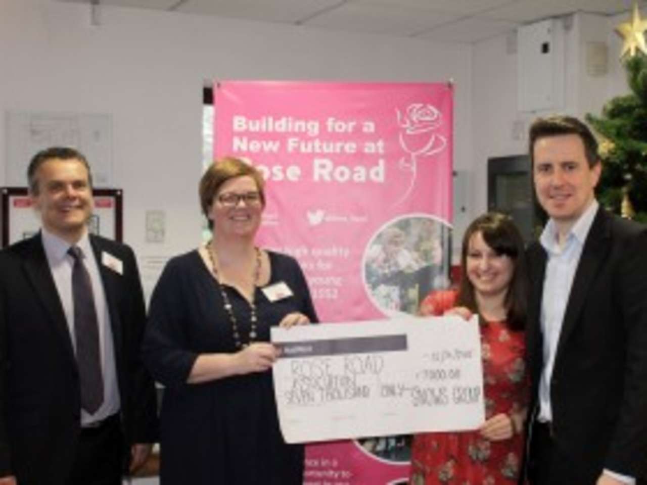 Snows Donates £7,000 to the Rose Road Association