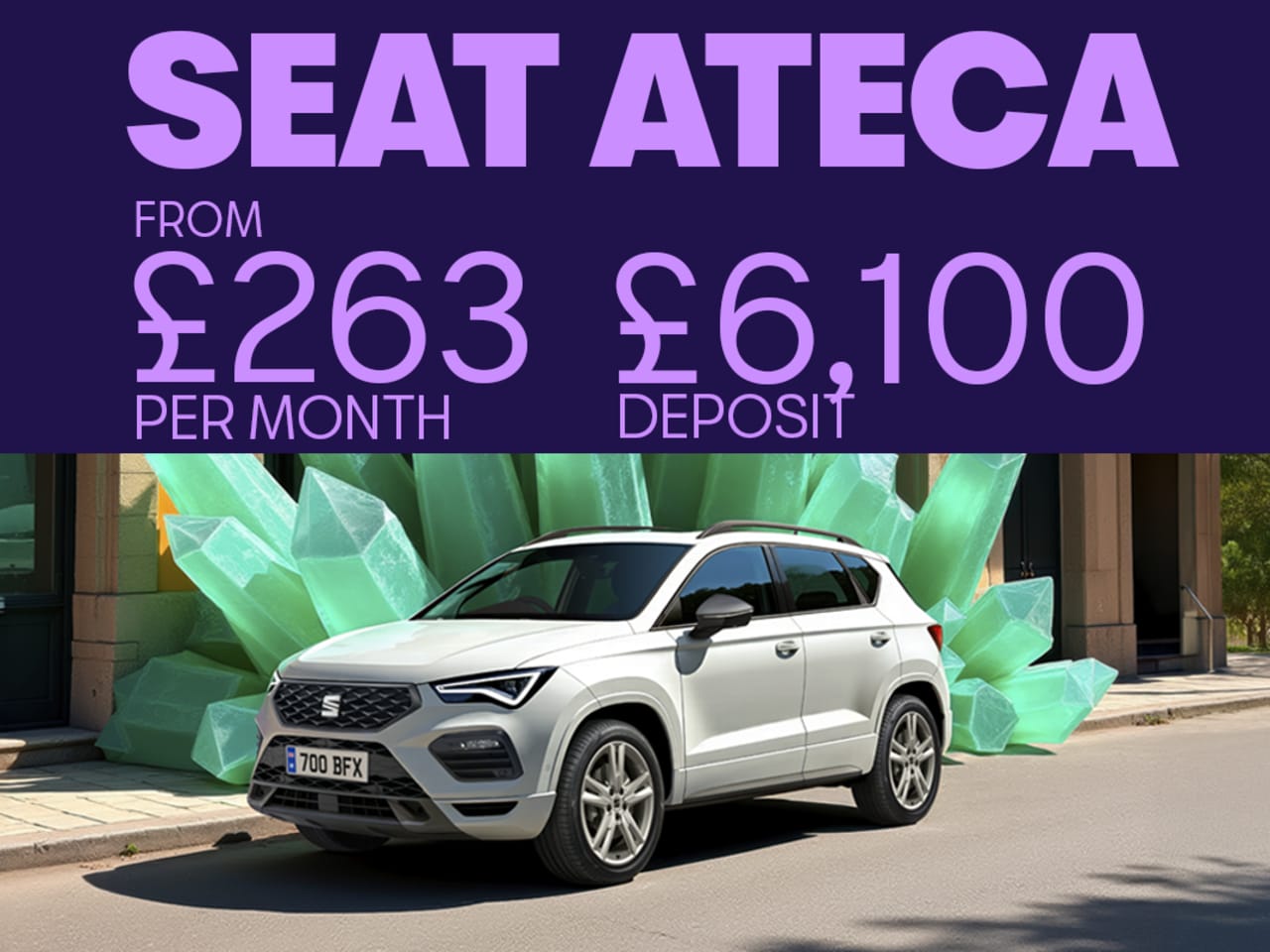 CLEARANCE EVENT: SEAT Ateca from £263 Per Month