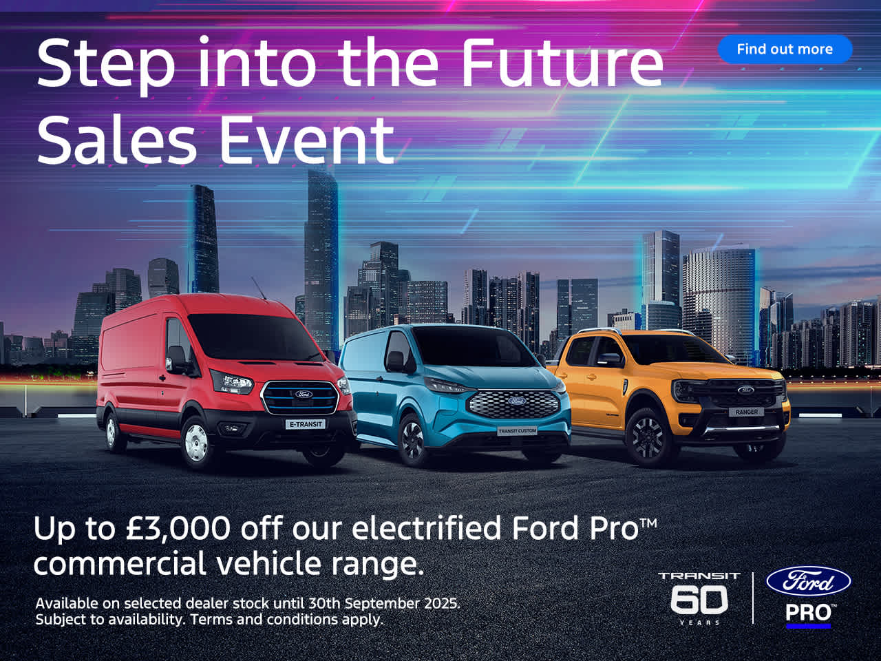Step into the Future Sales Event