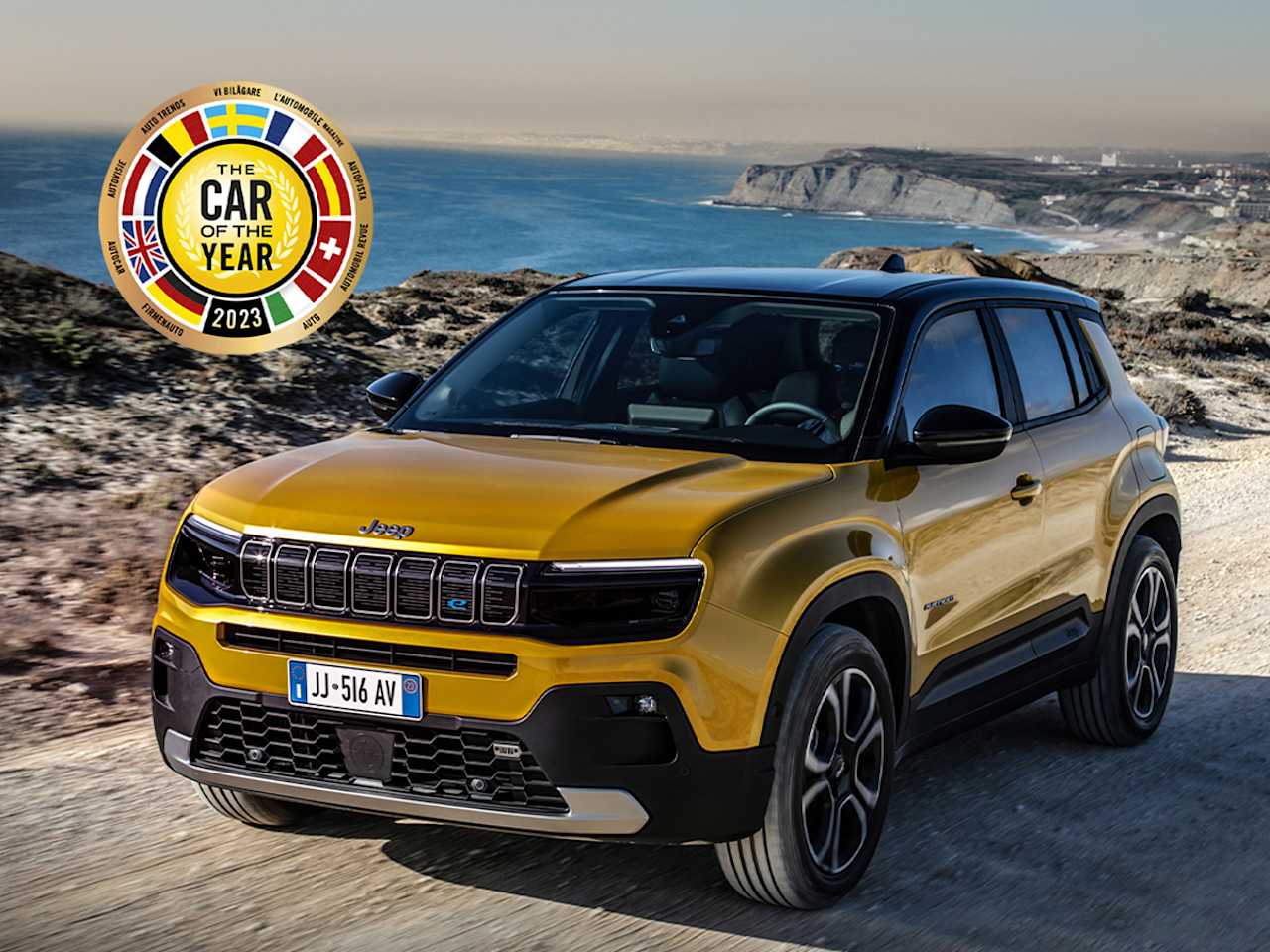 La Jeep Avenger élue Voiture de l'Année 2023