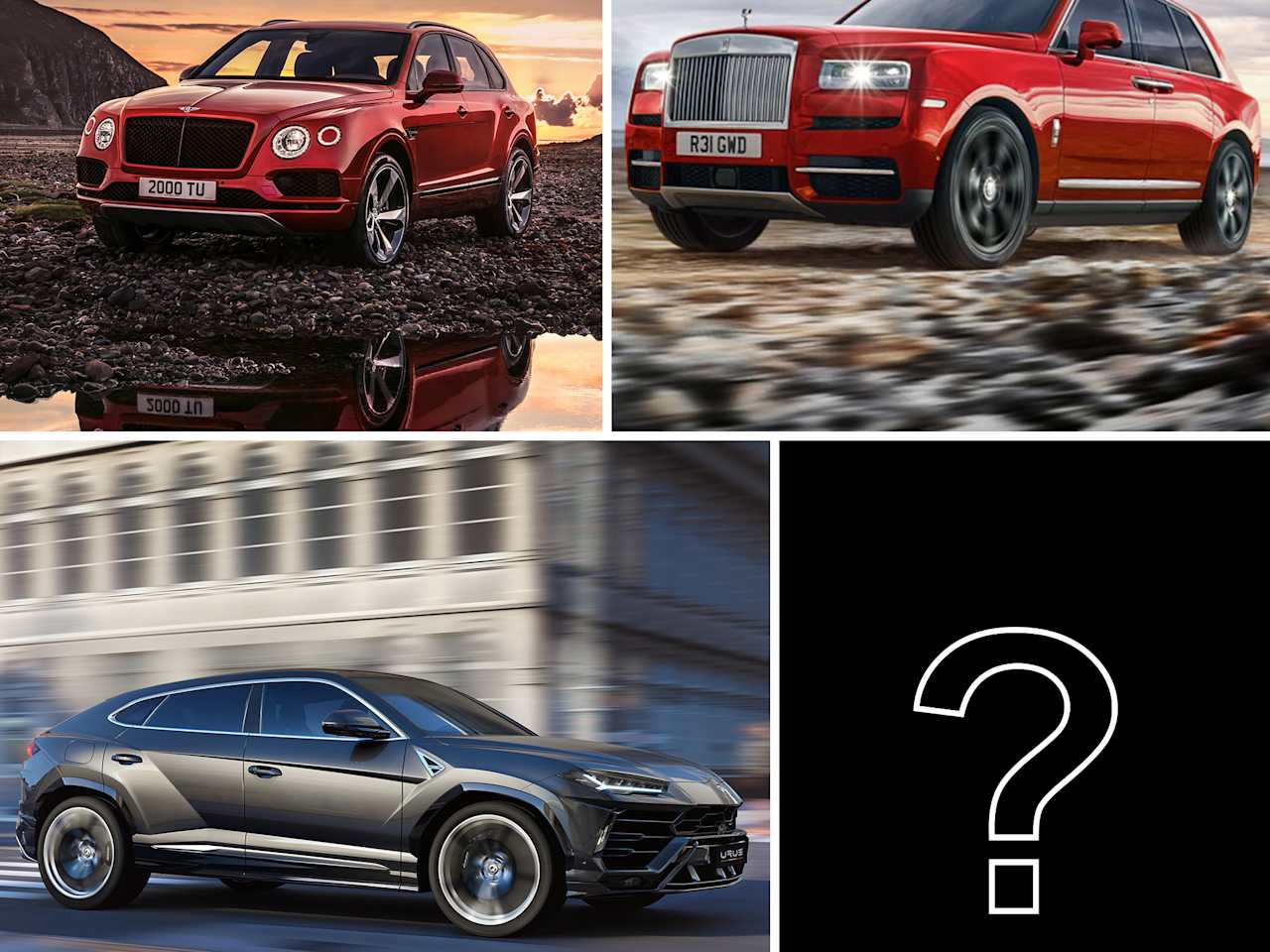 It seems every company is coming out with an 'UltraLuxury' SUV at the moment, but who is next?