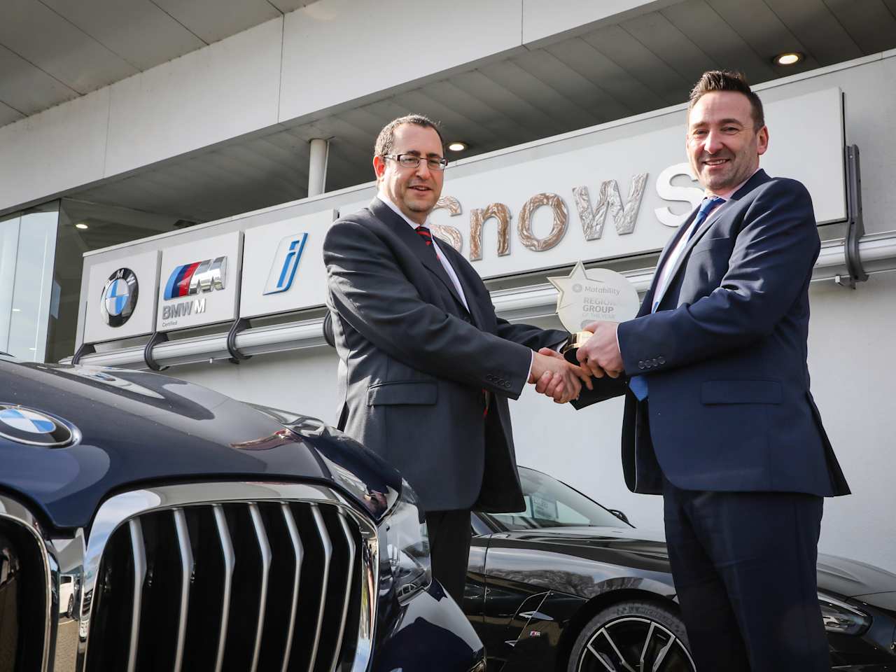 Snows wins Motability Dealer Award 2020