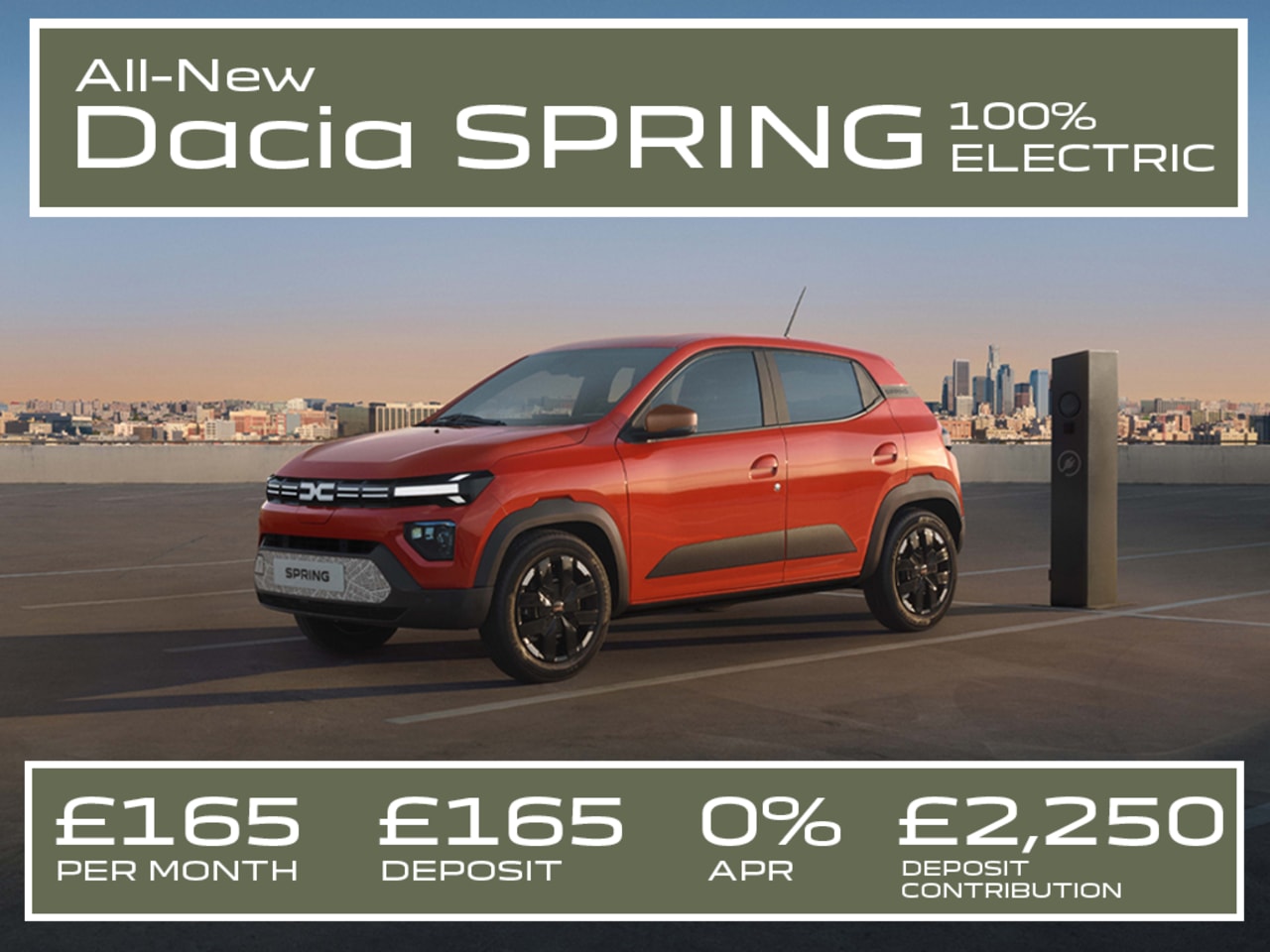 0% PCP: SPRING Electric Expression 45 - £165 Per Month