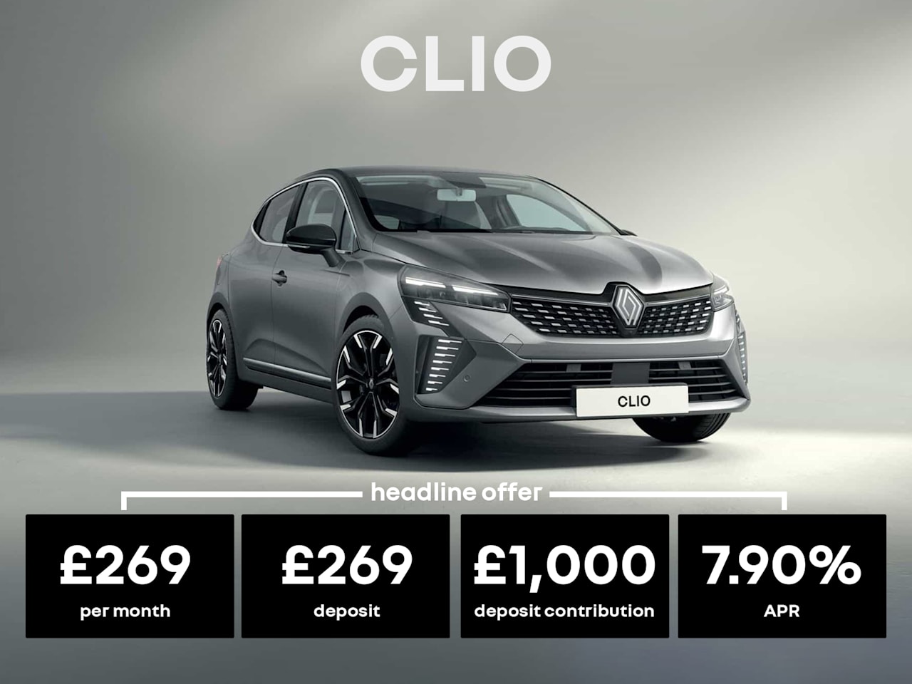 PCP: CLIO Evolution - £269 Per Month