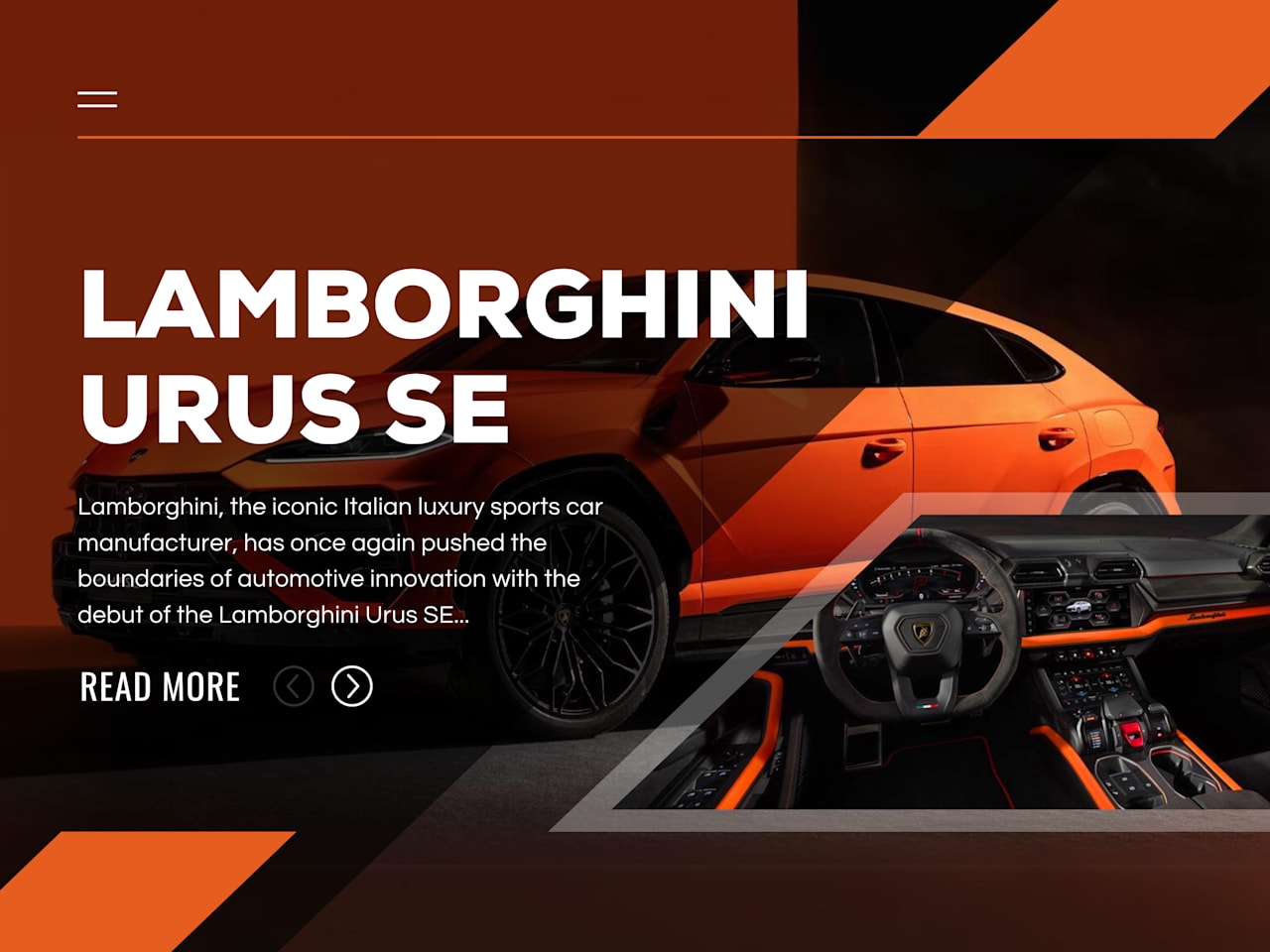 Lamborghini Urus SE: A Powerhouse Plug-In Hybrid with 800hp!